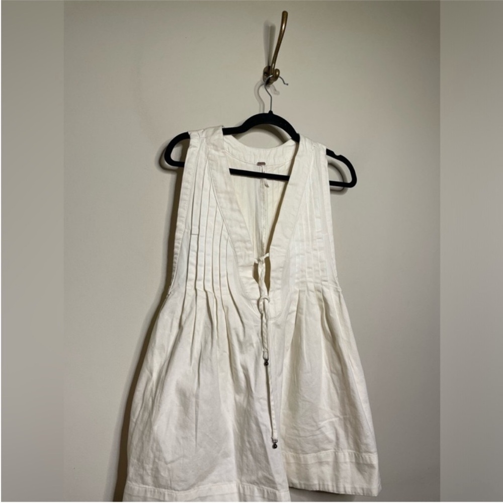 Free People Webster Romper in Ecru - Picture 4 of 6